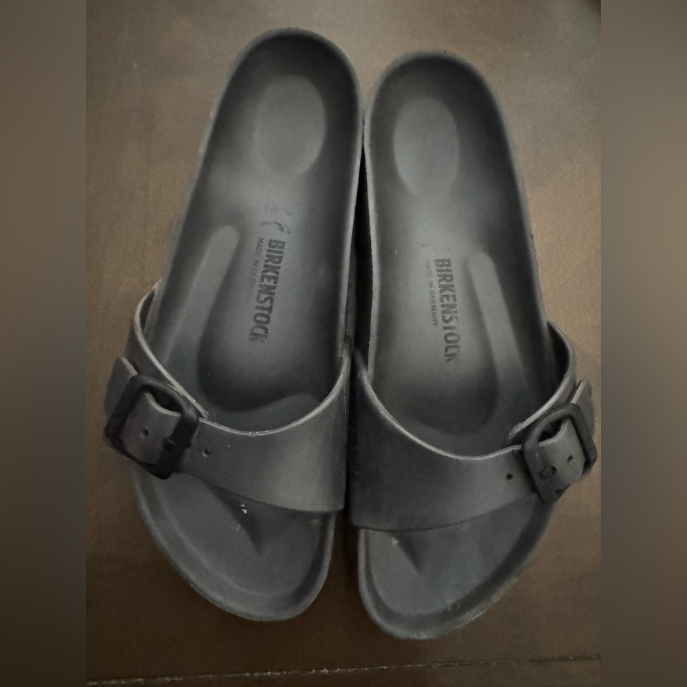 Birkenstock Gray Footbed Sandals